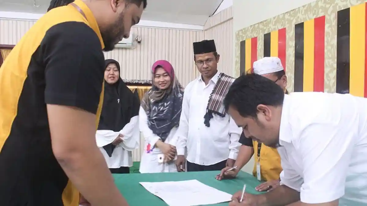 Terkait Pengabdian Masyarakat, STAIN Tgk Dirundeng Bangun Kerjasama dengan Pegadaian Syariah
