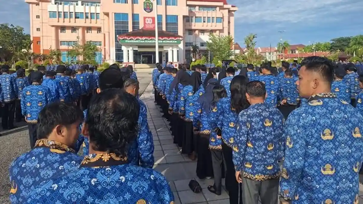 Wabup Hermanus Tekankan Percepatan Realisasi Anggaran dalam Apel KORPRI Pemkab Nunukan