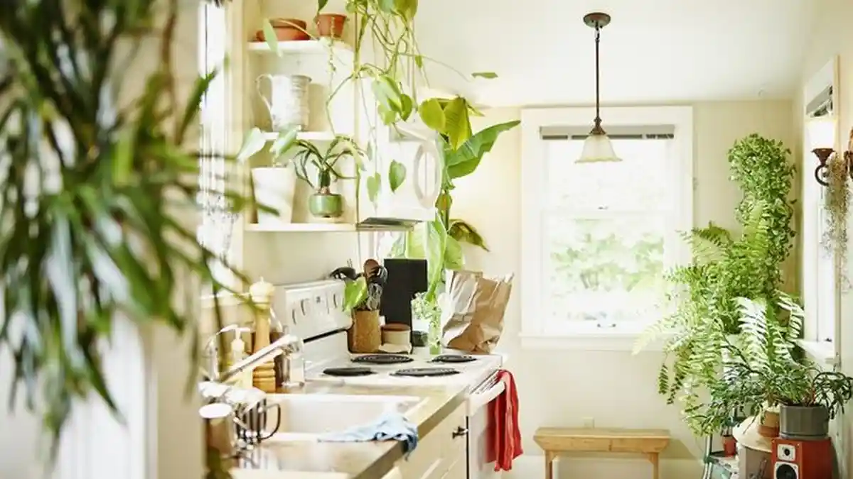 TIPS Menata Dapur Pakai Tanaman Agar Suasana Segar dan Lebih Sehat
