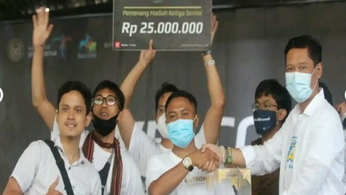 Membanggakan Sumut, Mahasiswa Unhar Medan Sabet Juara III Millionaire Race Bali 2