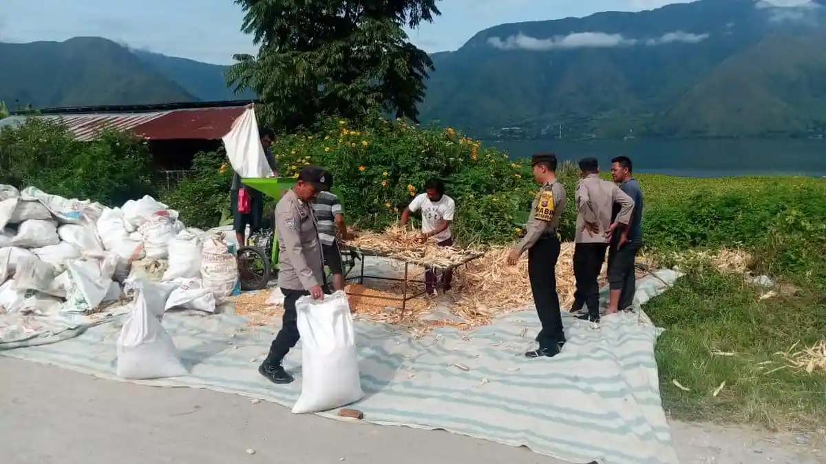 Jumat Curhat, Polres Samosir Dengarkan Berbagai Keluhan Masyarakat, 54 Personil Diterjunkan