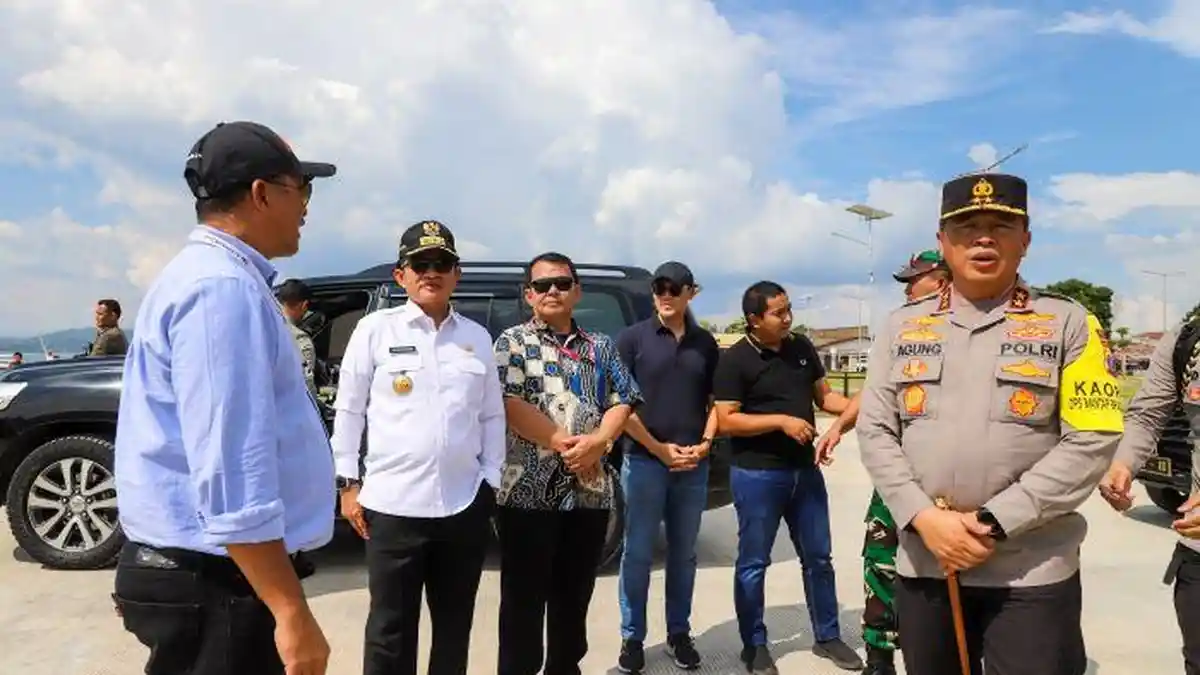 Usai Tinjau Venue di Balige, Hassanudin Pastikan Event F1 Powerboat Berjalan Lancar