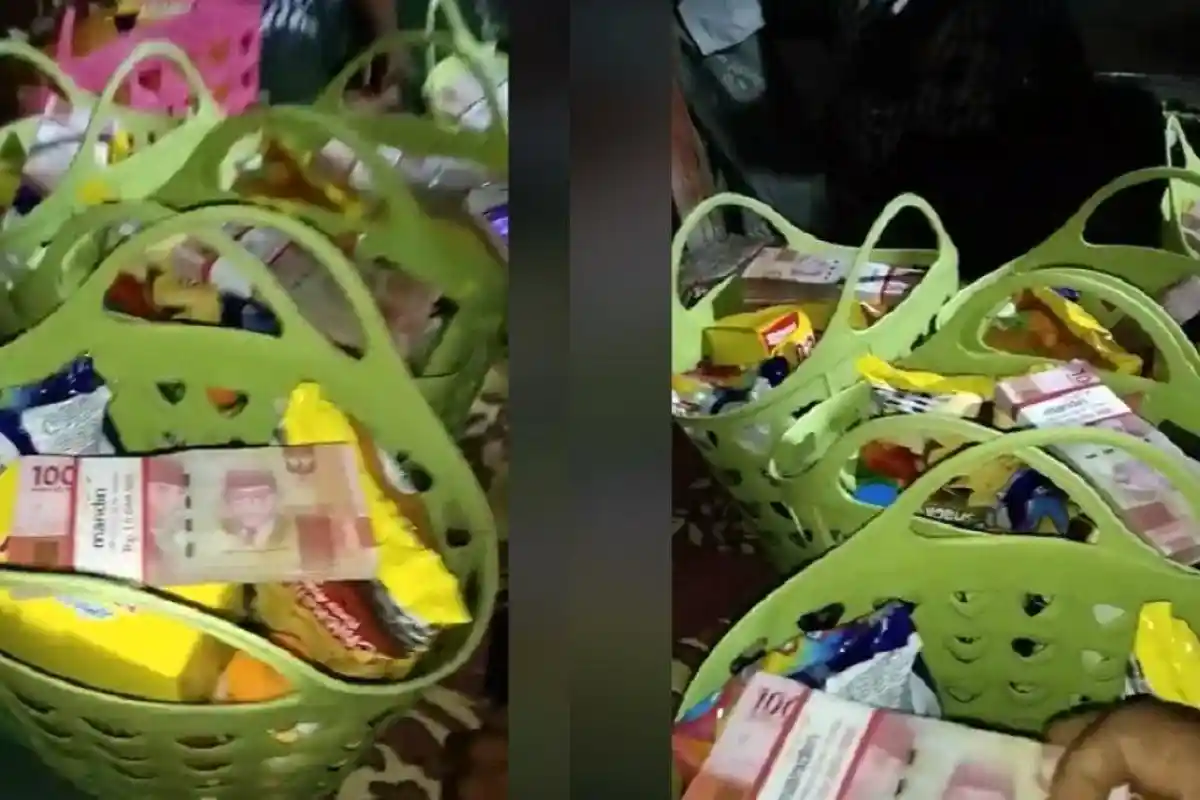 VIRAL Maulid Nabi dapat Bingkisan Mewah, Tamu Pulang-pulang Bawa Tas Isi Segepok Uang dan Sembako