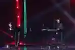 Aksi Panggung Karmin di HUT NET TV