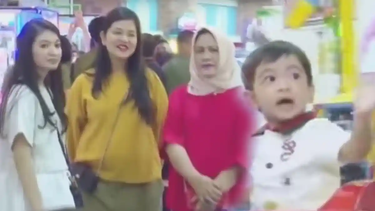 Lucunya Tingkah Cucu Jokowi Saat Diajak Liburan, Penampilan 3 Wanita Ini Tuai Pujian Netizen