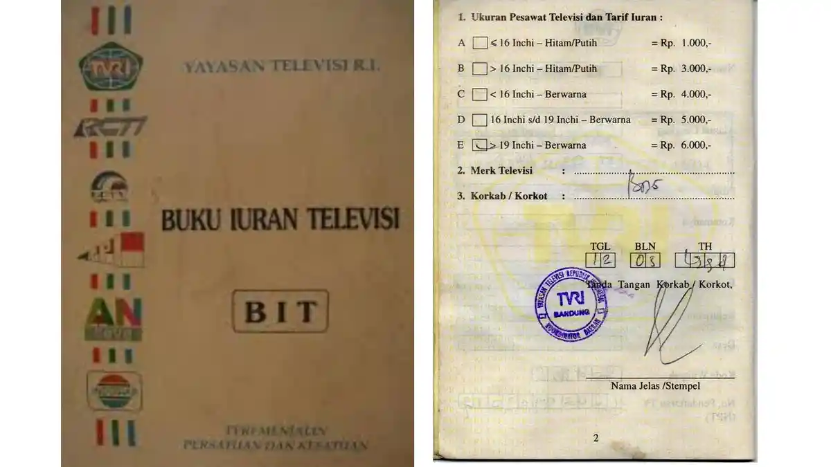 Cerita Kocak Hindari Petugas Iuran Televisi di Tahun 1990-an