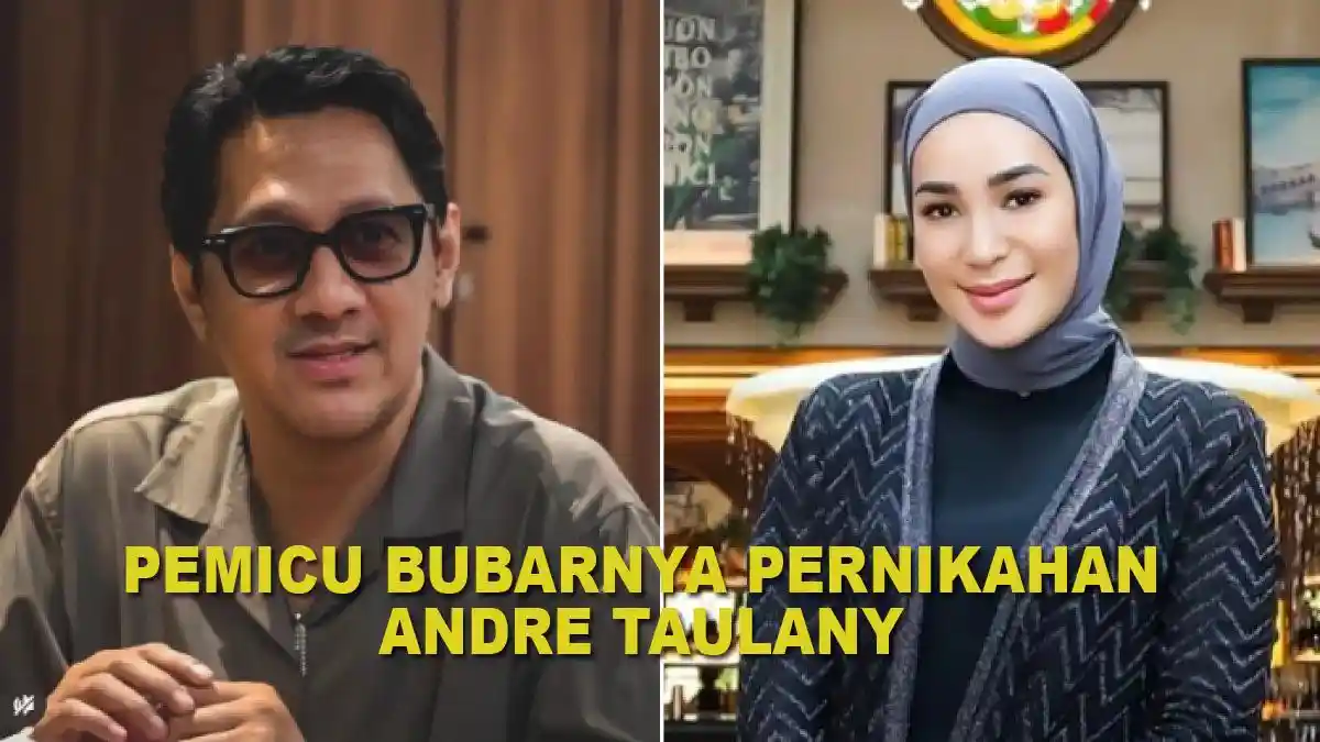 Satu Penyebab Asli Kehancuran Pernikahan Andre Taulany dan Erin Terbongkar, Bukan KDRT dan Selingkuh