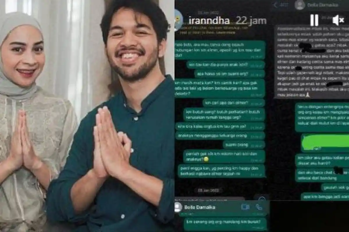 Ira Nandha Bongkar Isi Chat Labrak Bella di WA, Bantah Selingkuh dengan Elmer: Cuma Teman Curhat