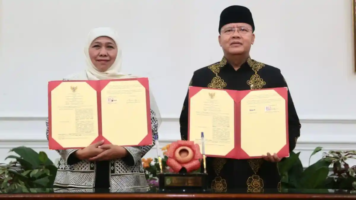 Khofifah Beri Tips Pemprov Bengkulu Agar Optimalkan Produksi Beras Seperti di Jawa Timur