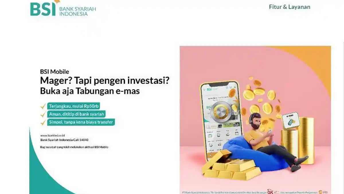Cara Menabung Emas di Bank BSI yang Cocok untuk Millenial