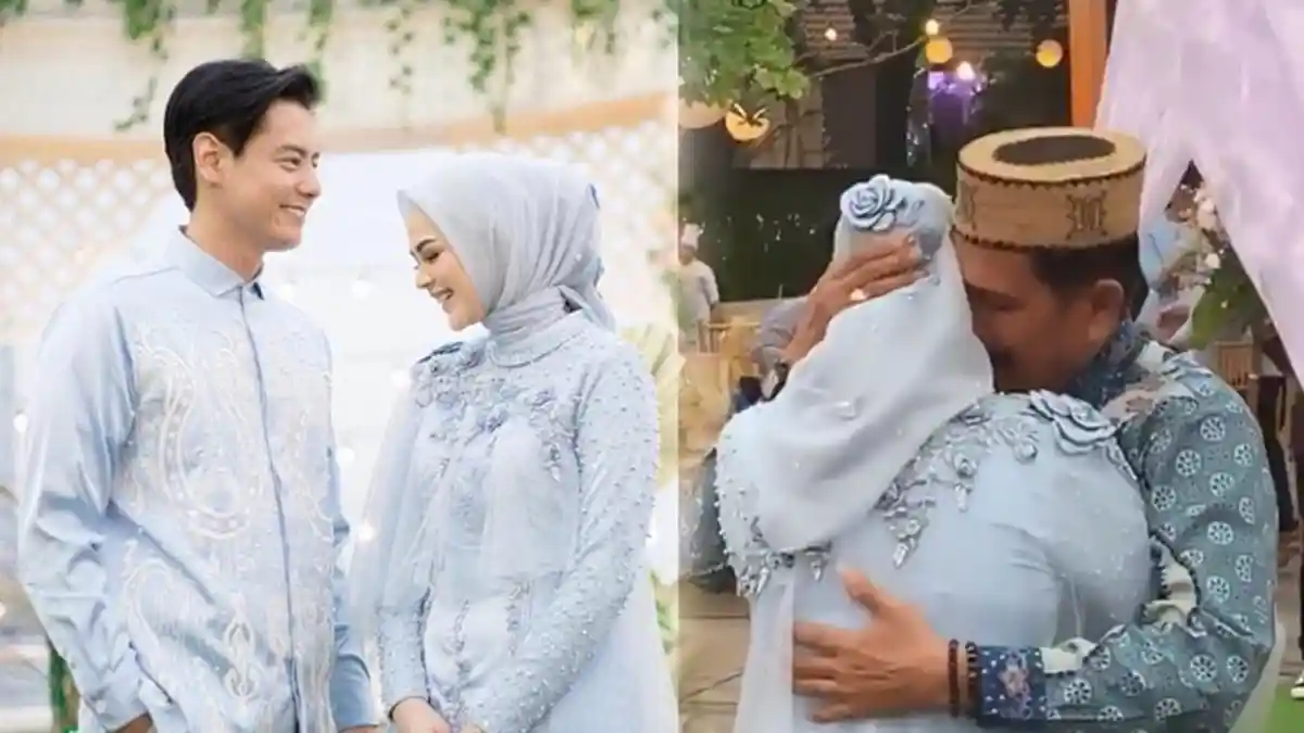Sempat Tak Direstui, Intip Momen Haru Roger Danuarta Hampir Cium Kaki Ayah Cut Meyriska Saat Lamaran
