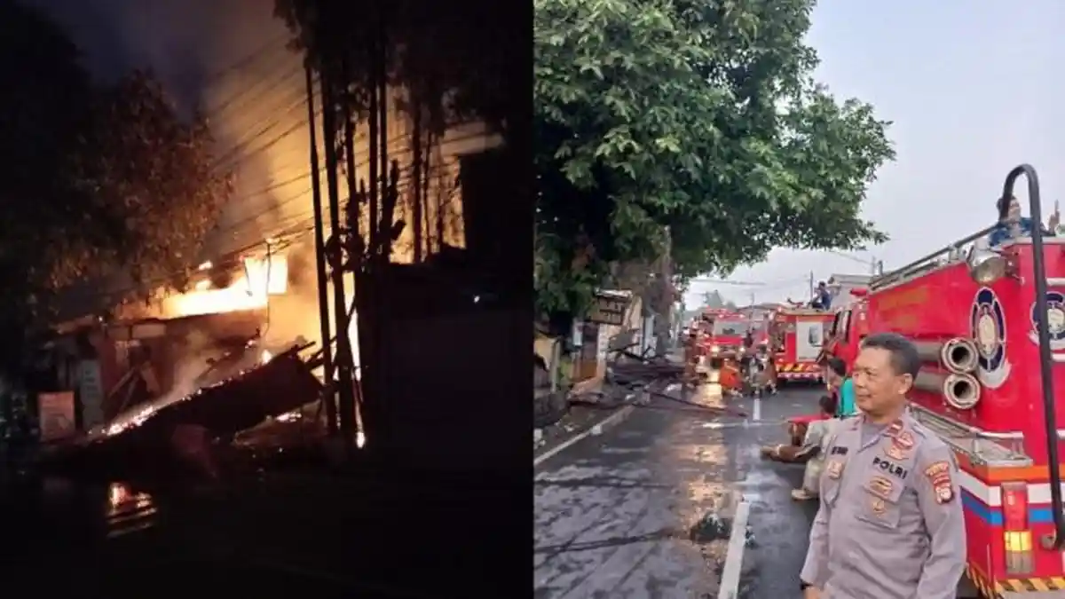 Kebakaran Rumah di Jalan Raya Bogor Kilometer 29, Diduga Akibat Korsleting Listrik