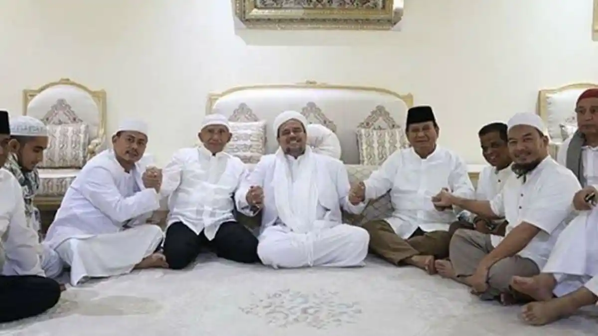 PKS Ditinggalkan? Pasangan Prabowo-Rizieq Shihab Disebut Menarik Untuk Hadapi Jokowi