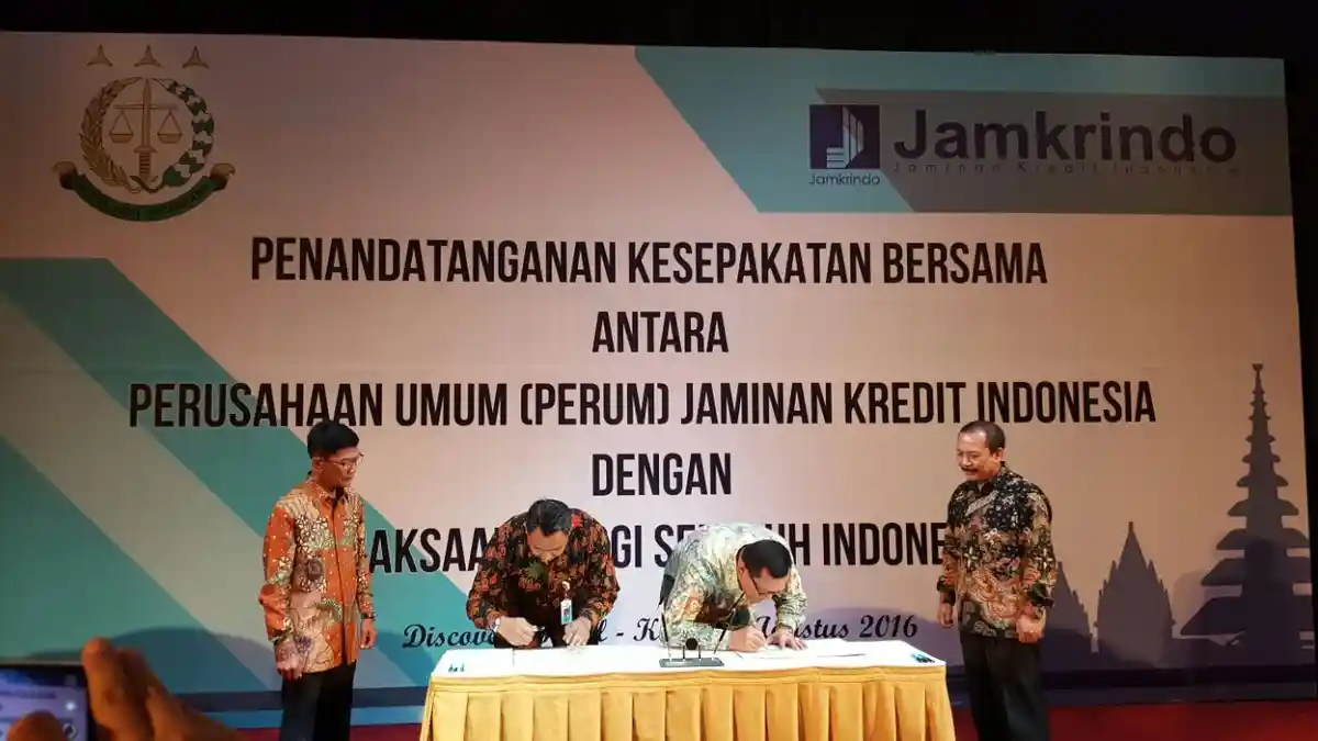 Atasi Kredit Macet Jamkrindo Gandeng Kajati se-Indonesia