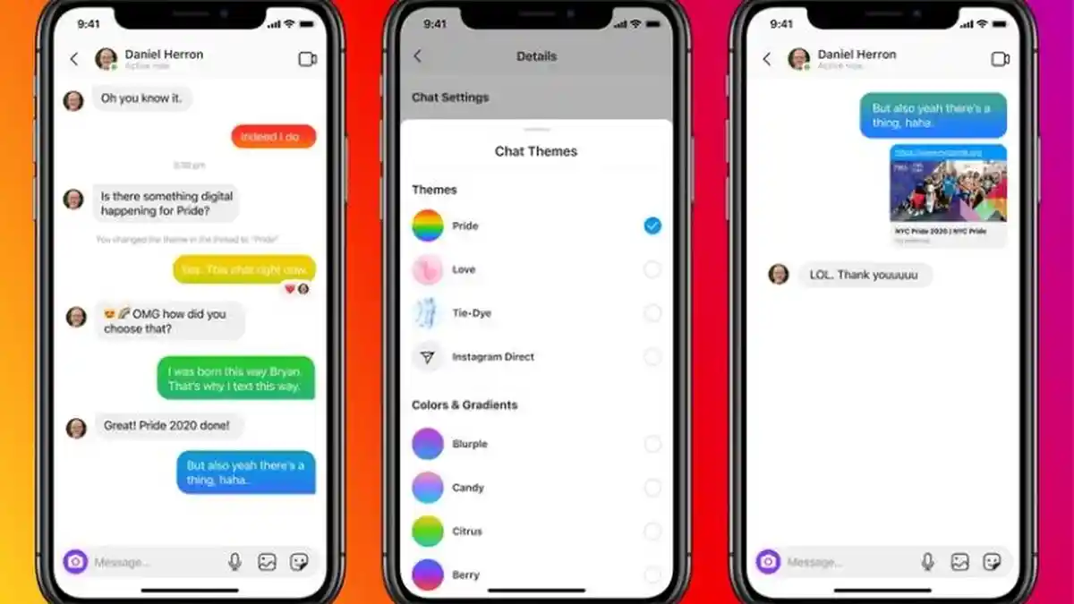 Ganti Tampilan Tema DM Instagram Kamu, Begini Caranya