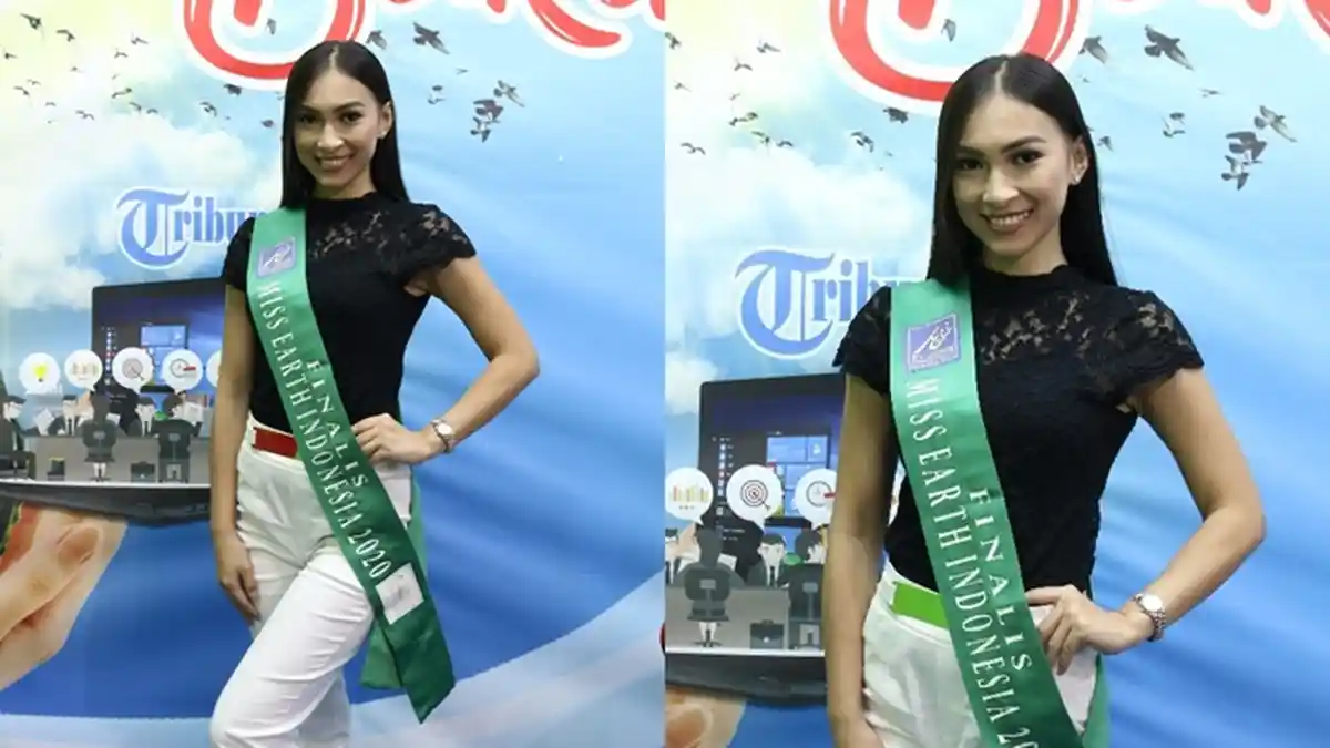 Miss Earth Utusan Sulut Astrid Nicolien Poluan Ajak Warga Peduli Lingkungan