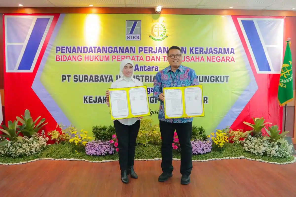 Komitmen Patuh Hukum, SIER Teken Kerja Sama dengan Kejati Jatim, Peran dalam 50 Tahun Tuai Pujian