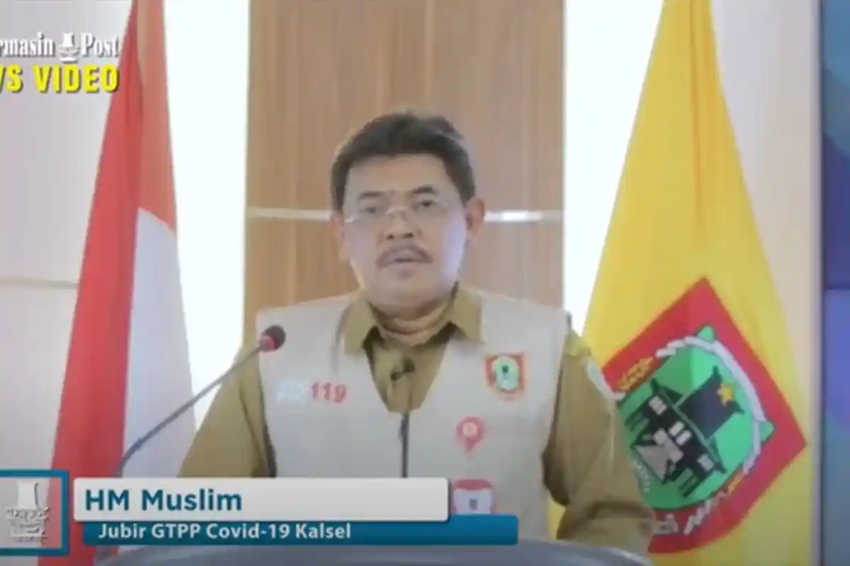 VIDEO Penjelasan Juru Bicara GTPP Kalsel Jumlah Kasus Positif Corona