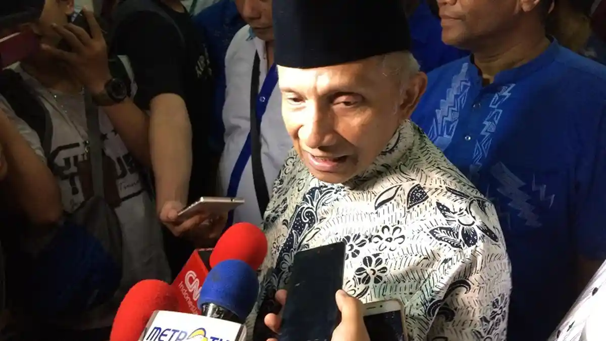 Amien Rais: Cara Pemerintah Bubarkan HTI Kok Kayak Mau Runtuh Aja Dunia Ini