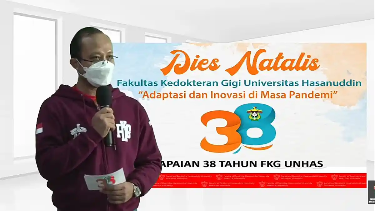 Dies Natalis ke-38, drg Muhammad Ruslin Paparkan Capaian FKG Unhas ...