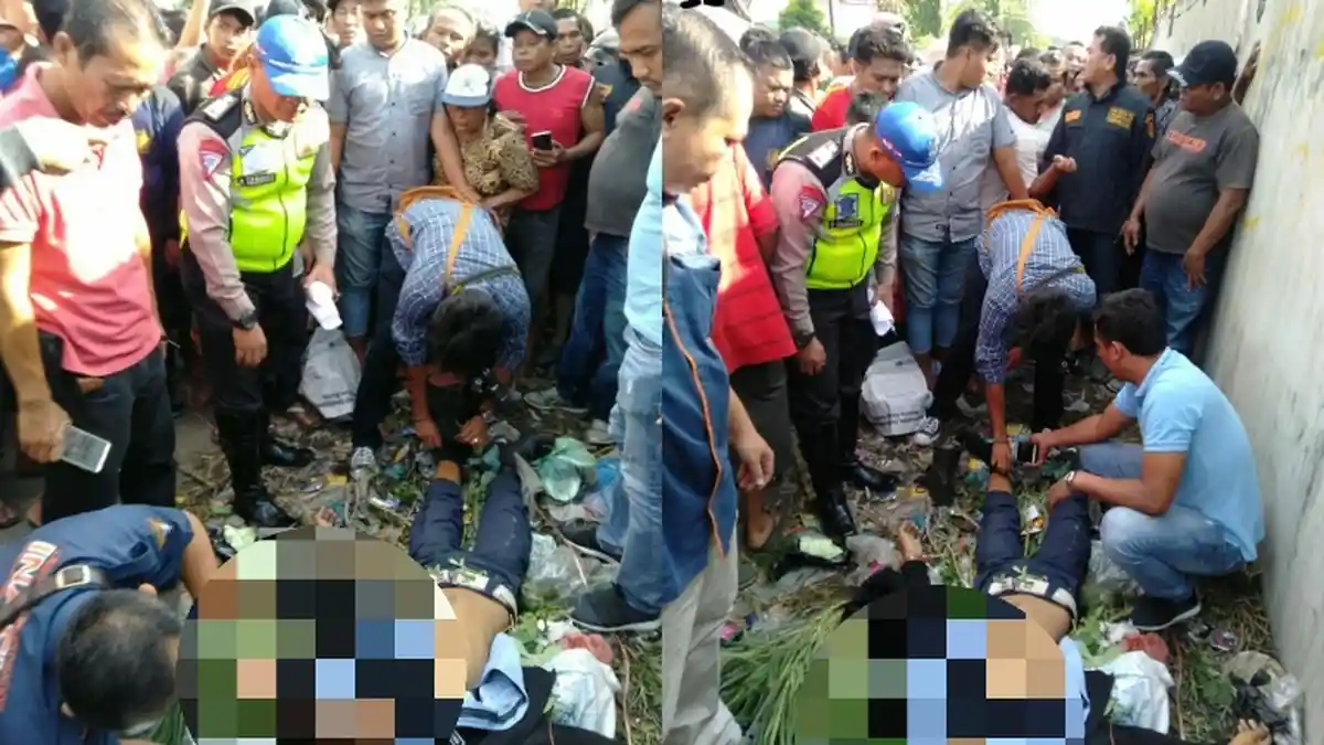 Geger Penemuan Jasad Pelajar di Tempat Sampah, Polisi Duga Korban Lakalantas