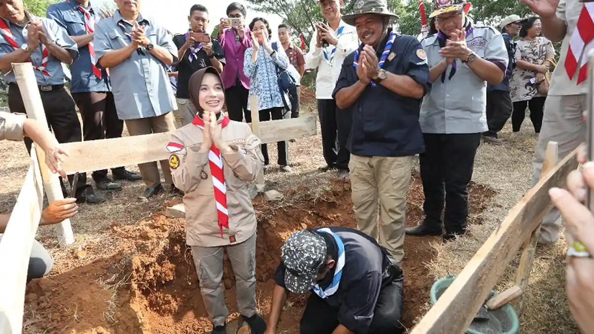 Jelang Hari Pramuka, Kwarda Jateng Bangun Pusat Kepramukaan