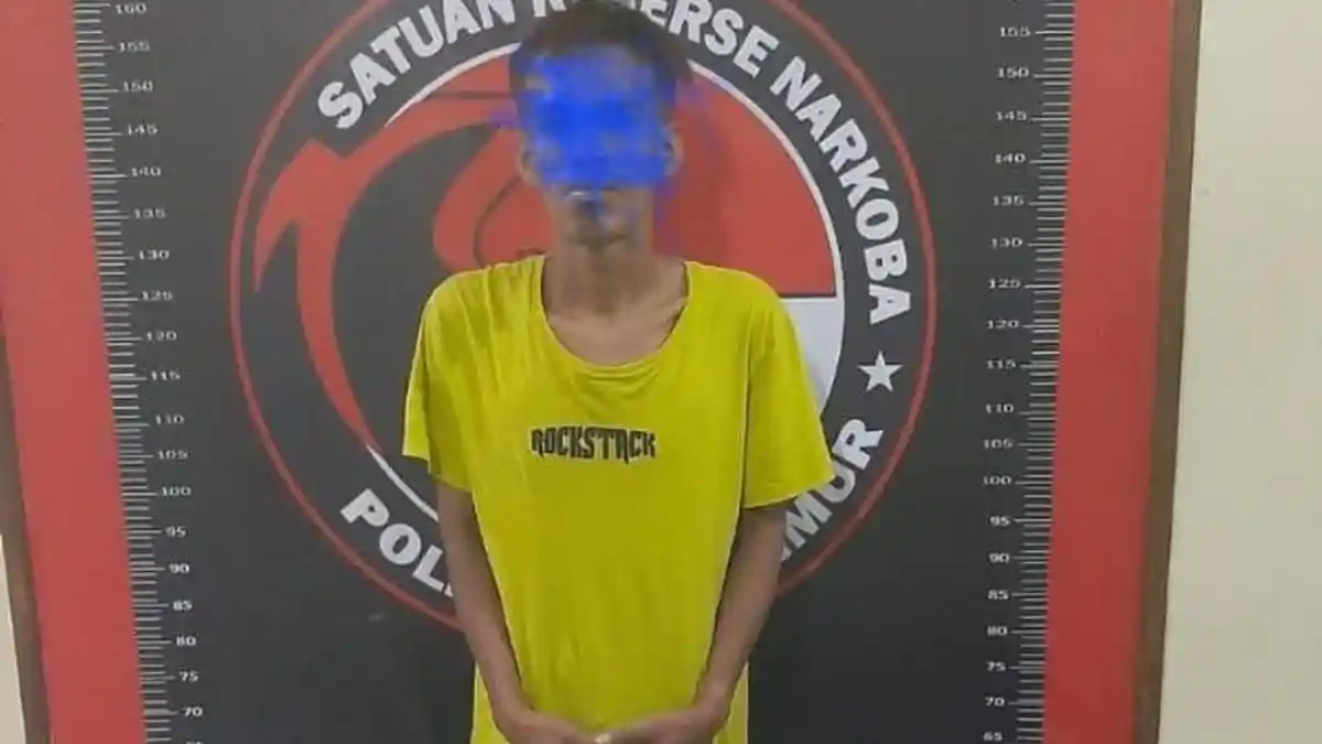 152,49 Gram Sabu Gagal Edar, Seorang Pria Ditangkap Polres Kutai Timur