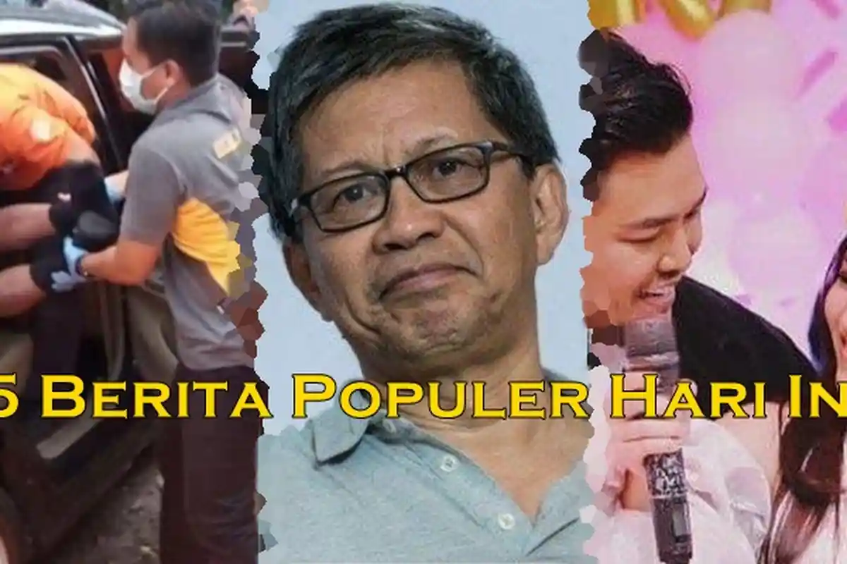 5 TERPOPULER: Kepsek Ditemukan Tewas, Rocky Gerung Berkomentar, Hingga Ivan Gunawan Menikah Siri