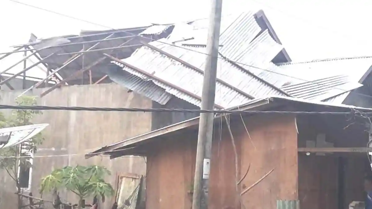 Tidak Hanya Rumah, Ini bangunan yang rusak di Lapang Diterjang Puting Beliung