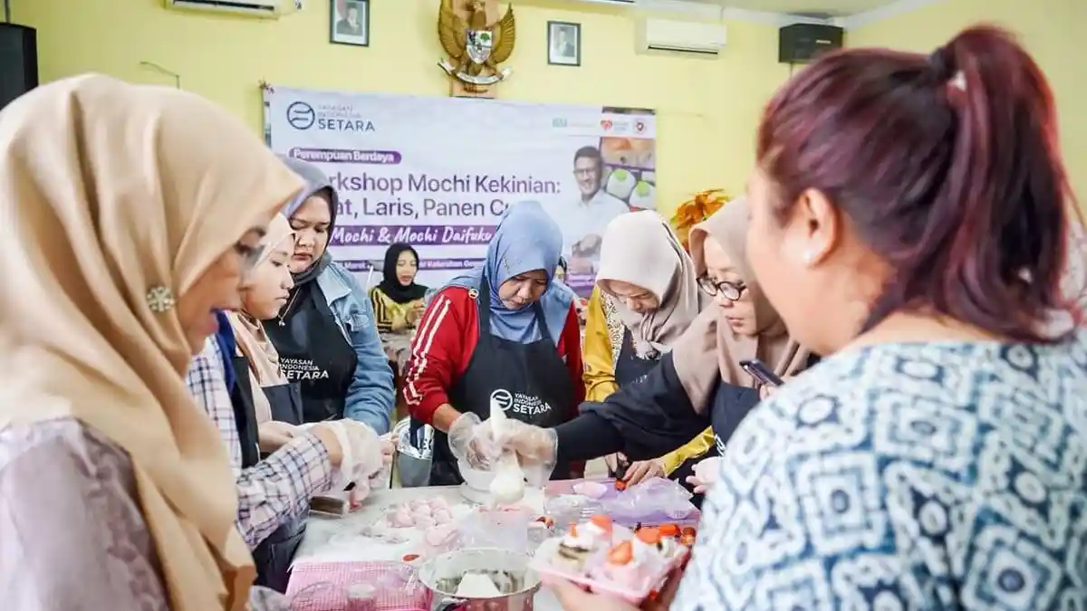 Temui Emak-Emak di Bandung, Sandiaga Dorong Kolaborasi Kuliner dan Teknologi Digital
