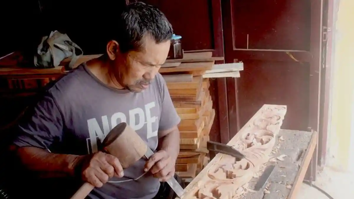 Pembuat Gamelan Sunda Ini Tetap Berkarya, Bertahan Demi Keluarga, Pesanan Datang dari Dalang