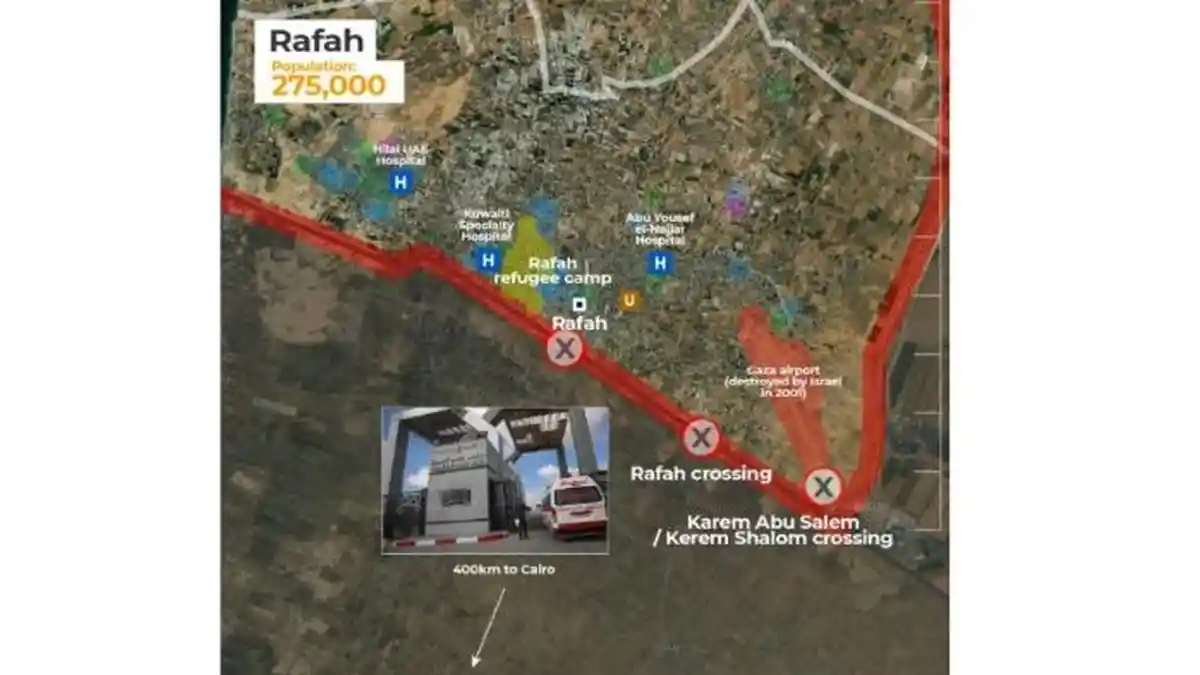 Alasan Israel Sangat Berambisi Lancarkan Invasi Darat ke Rafah, Kota ...