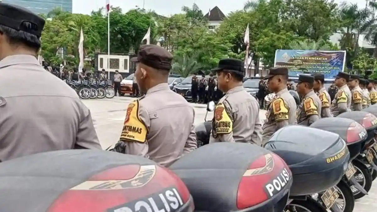 Jelang HUT Ke-79 RI dan Kunjungan VVIP ke IKN, Polresta Balikpapan Pastikan Kendaraan Dinas Prima