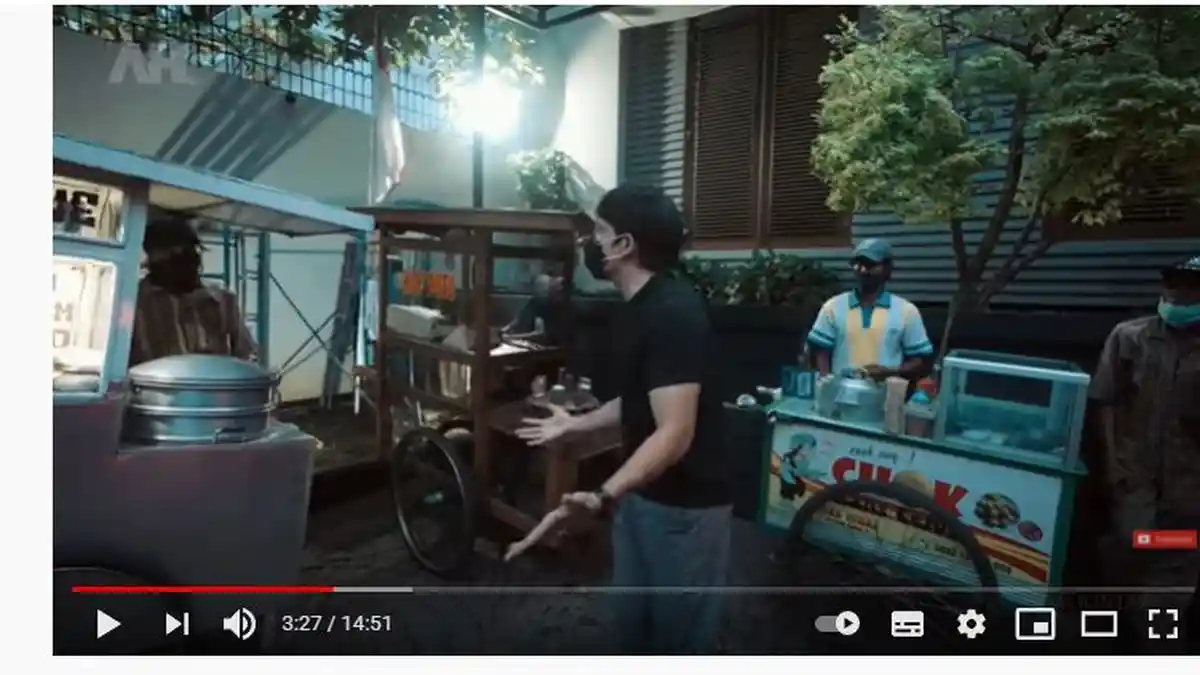 Aurel Hermansyah Ngidam Mau Jajanan, Atta Halilintar Langsung Boyong Penjual dan Gerobaknya ke Rumah