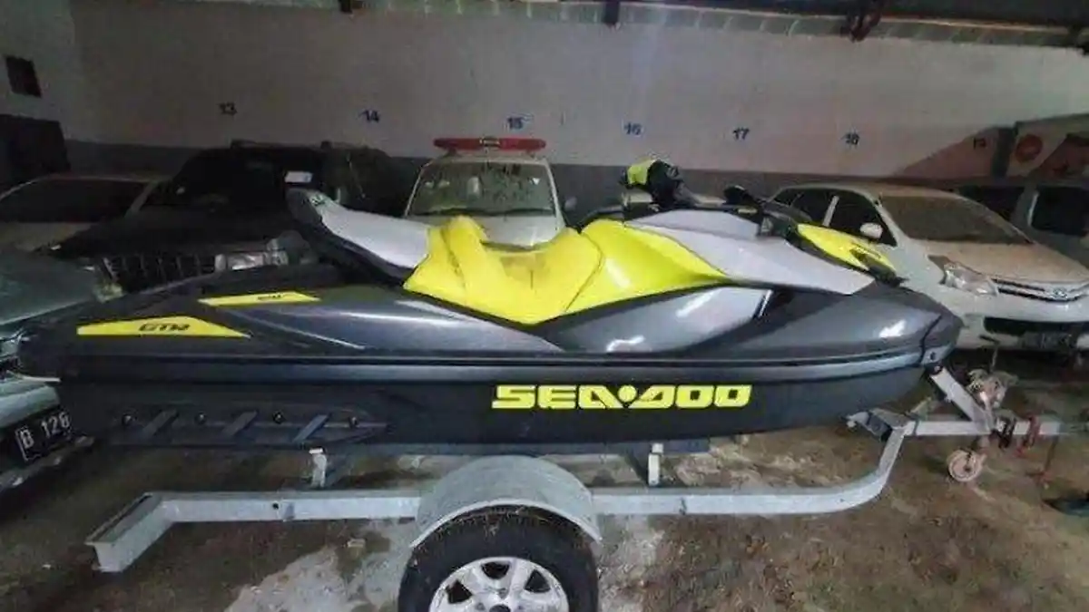 Jet Ski Nurdin Abdullah Dilelang, Fisiknya Bisa Dilihat Pada 6 April 2022 di Dermaga Popsa Makassar