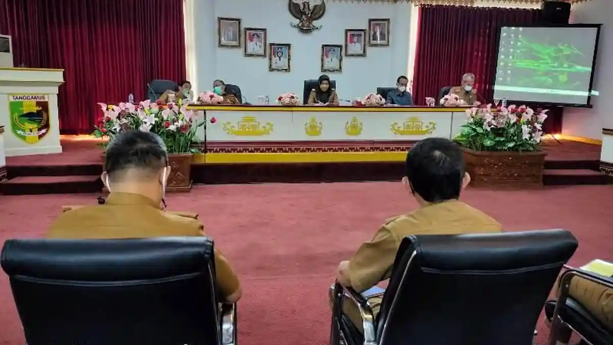 Bupati Tanggamus Minta Dibangun Tempat Bermain Anak di Pasar Talang Padang