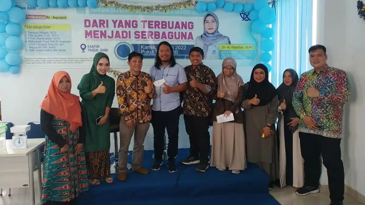 PIAUD UIN Jambi Gelar Pameran dan Workshop Kreatifitas Seni dan ECO Enzim