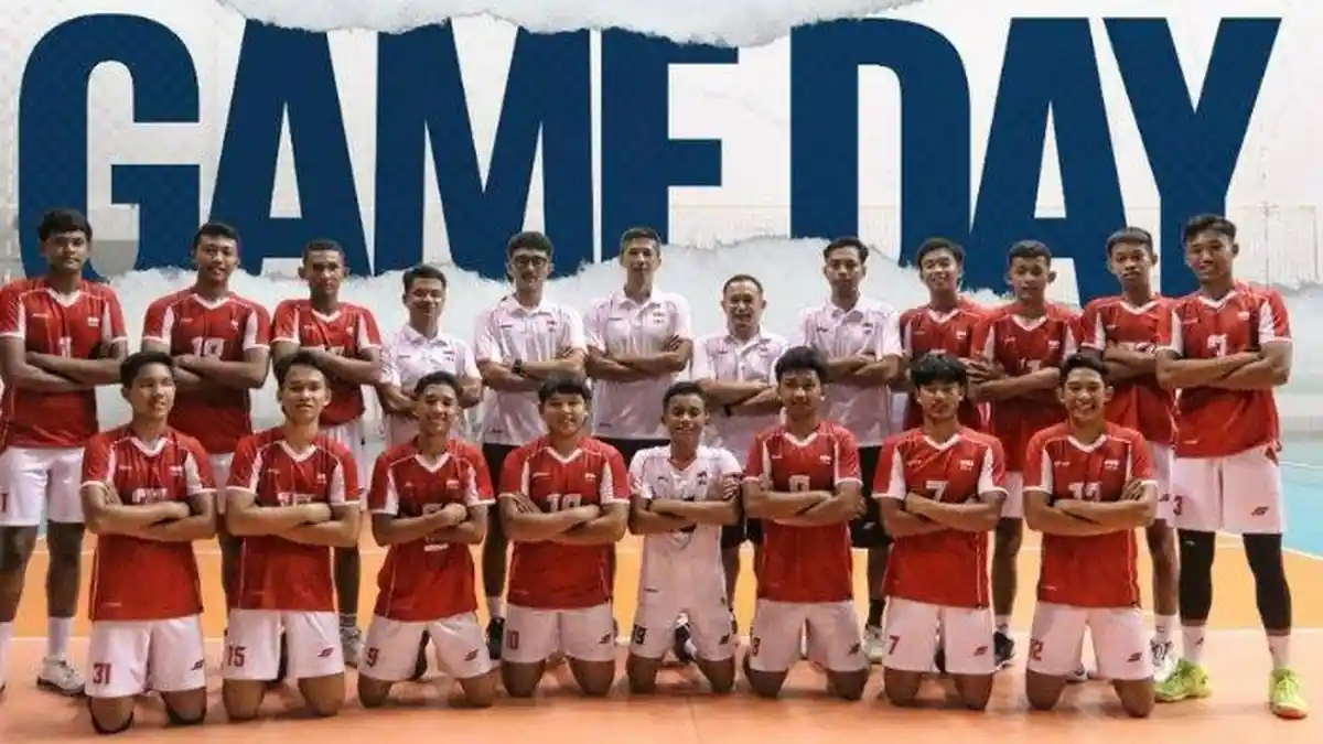 Timnas Voli Putra Indonesia U16 Coret 4 Pemain Jelang AVC 2025: Ini Jadwal dan Daftar Pemain Tersisa