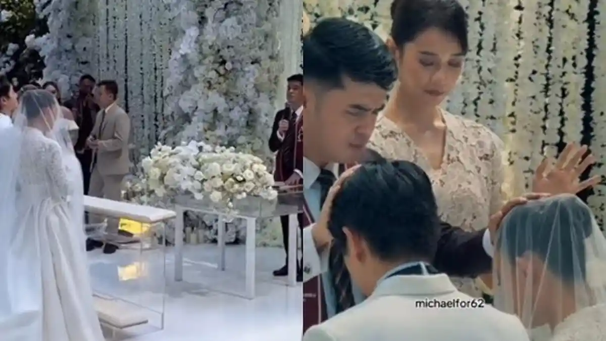 Bukan Settingan, Amanda Manopo dan Kenny Austin Resmi Menikah, Momen Pemberkatan Pernikahan Haru