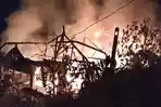 Lupa Matikan Tungku, 2 Rumah Pembuat Gula Asal Kawalu Tasik Ludes Terbakar 