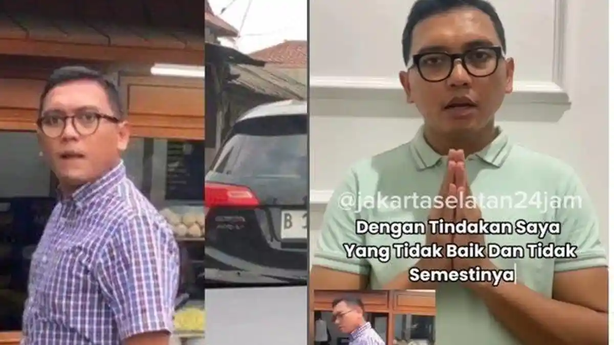 Nasib Arie Pengendara di Jaksel Meludah Ditegur Parkir Sembarangan, Dibebastugaskan dari Jabatan