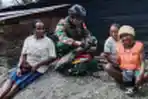 Satgas Kodim Yalimo Yonif RK 751/VJS Lakukan Anjangsana