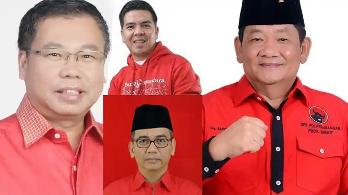 PDI Perjuangan Raih 6 Kursi DPR RI dari Dapil Sumut, Berikut Nama-namanya