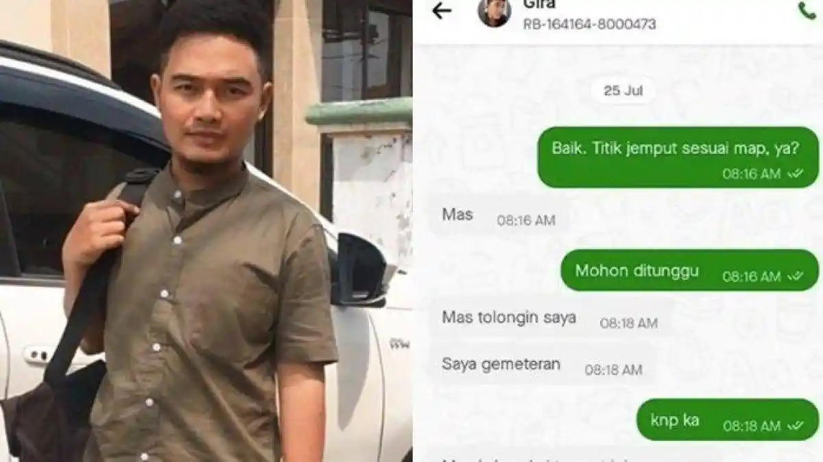 Sosok Achmad Rifyannur, Driver Ojol yang Selamatkan Penumpang dari Penipuan, Pernah Kuliah di Unpad