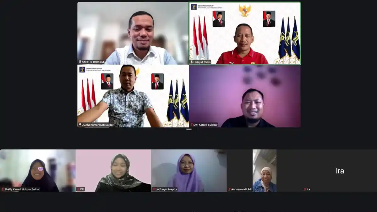 Kanwil Kemenkum Sulbar Komitmen Optimalkan Program Kekayaan Intelektual