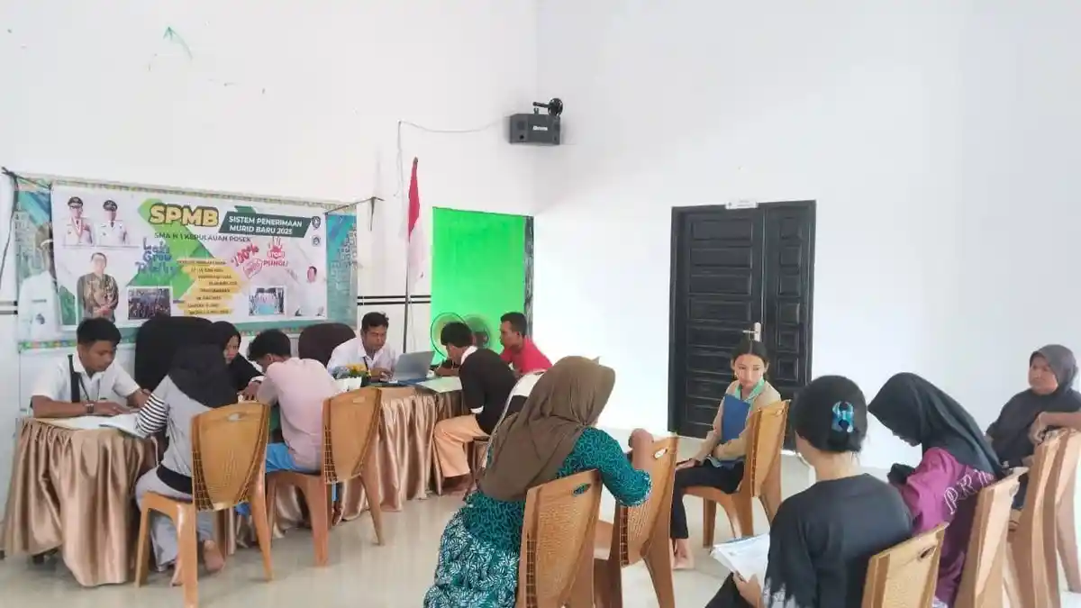 7 Tahun Berdiri, SMAN 1 Kepulauan Posek Lingga Terima Siswa Baru Terbanyak Tahun Ini