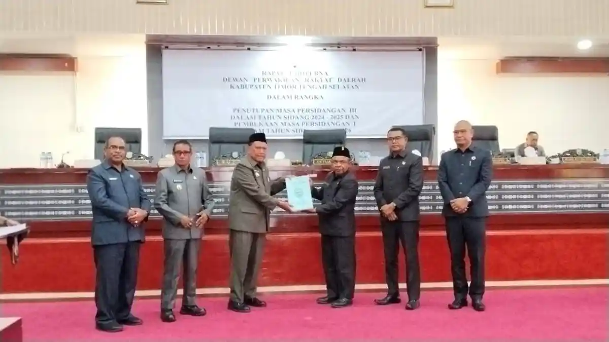 DPRD Kabupaten TTS Gelar Rapat Paripurna,  Bahas Tiga Agenda Penting
