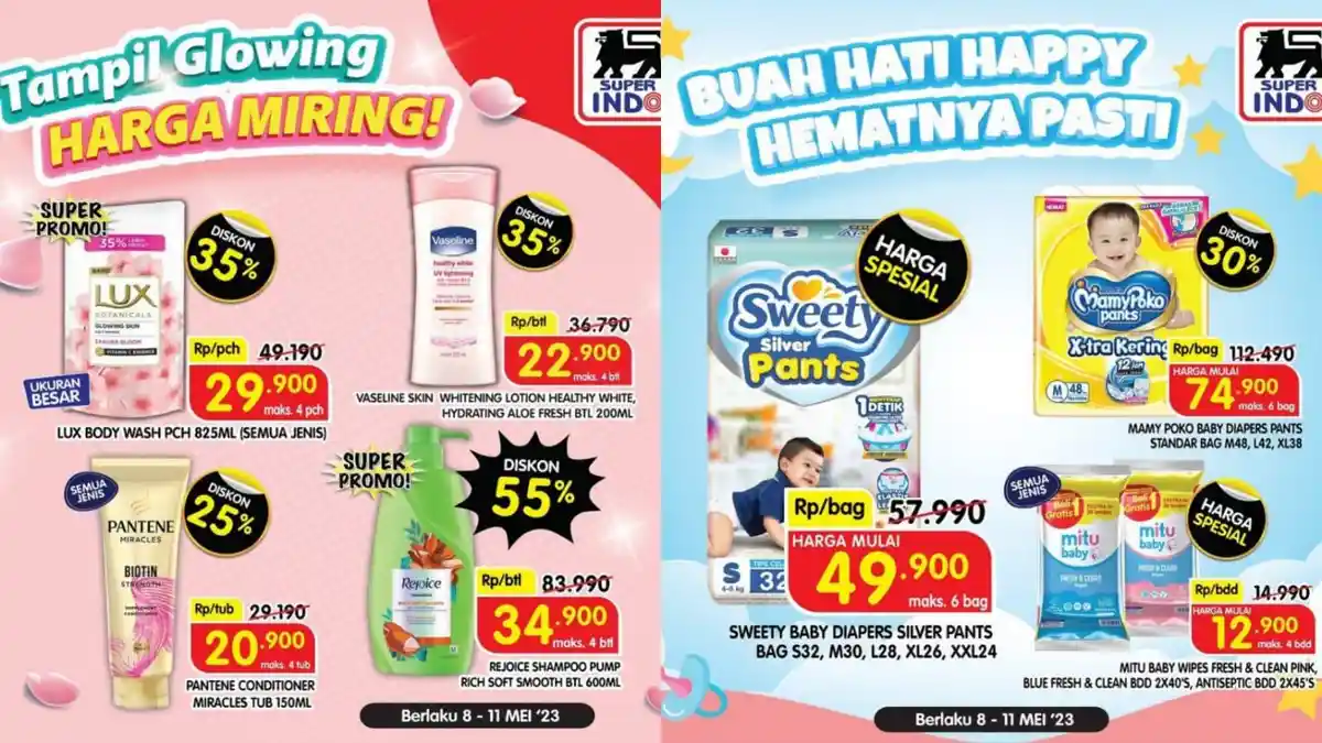 DISKON! Promo Superindo 10-11 Mei 2023, Minyak Goreng Fortune Rp 32.500 ...