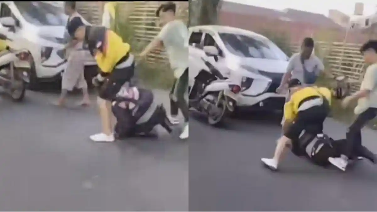 Viral, Polisi Diserang Geng Motor di Bandung, Netizen Minta Pelaku Ditindak Tegas