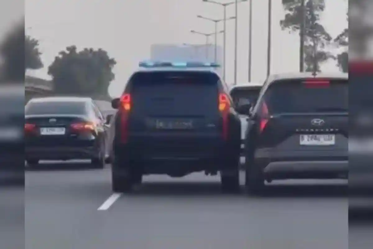 Ini Kata Polisi Soal Pengemudi Pajero Pelat Polisi Ugal-ugalan di Tol PIK, Dilaporkan ke Bidpropam